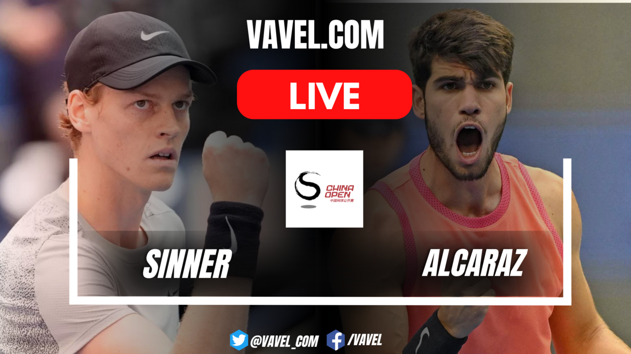 Jannik Sinner vs Carlos Alcaraz LIVE Score Updates Stream Info and How