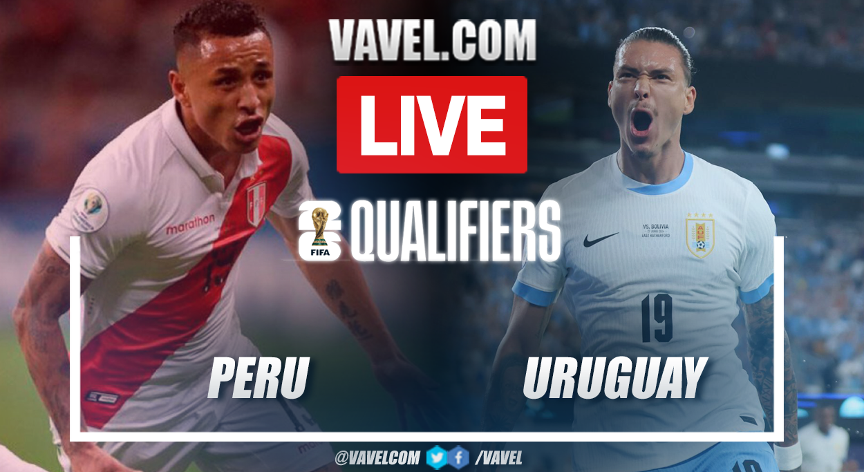 Perú vs Uruguay LIVE Score Updates, Stream Info and How to Watch 2026