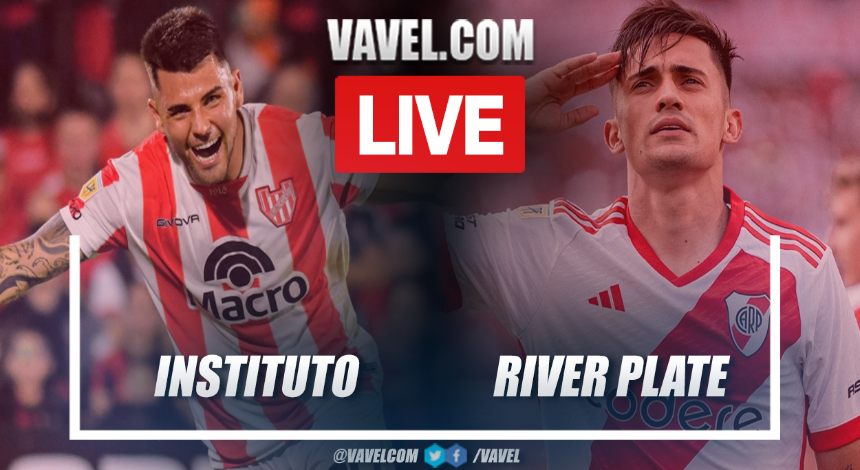 Highligths and goals: Instituto 2-3 River Plate in Argentine 