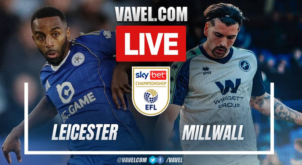 Goals and Highlights Leicester 1-1 Millwall in EFL Championship