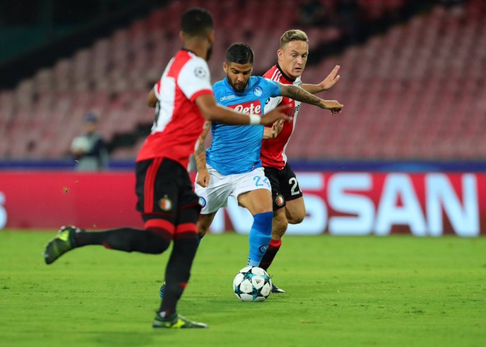 Champions League - Napoli, tris e sorrisi: Feyenoord travolto al San Paolo