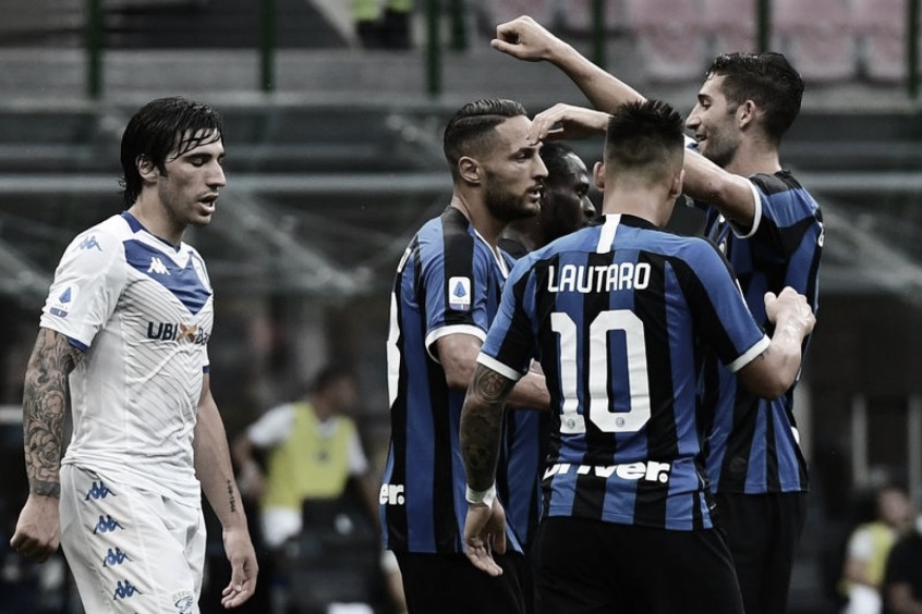 Sem dó nem piedade! Internazionale massacra Brescia pelo Campeonato Italiano