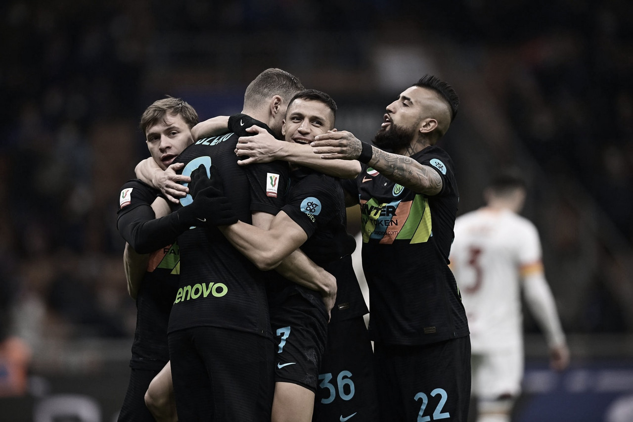 Internazionale vence Roma e vai à semifinal da Coppa Italia