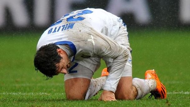 Perde l'Inter, Napoli raggiunto al 90º e Matri trascina la Fiorentina