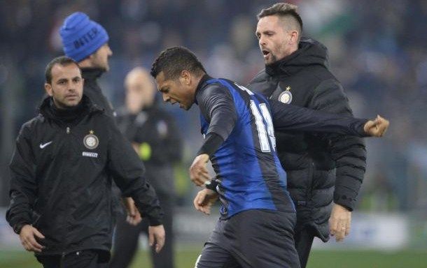 Guarin - Vucinic e la sconfitta dell'Inter