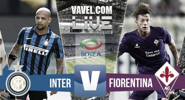 Score Inter Milan - Fiorentina  in Serie A 2015 (1-4)