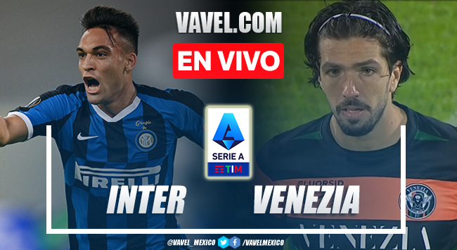 Goles y resumen del Inter 2-1 Venezia en Serie A