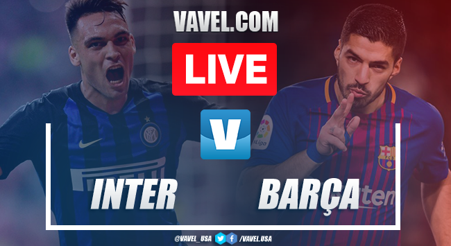 Inter Milan vs Barcelona: LIVE Stream and UCL Scores (1-2) Inter Milan vs Barcelona: LIVE Stream and UCL Scores (1-2)