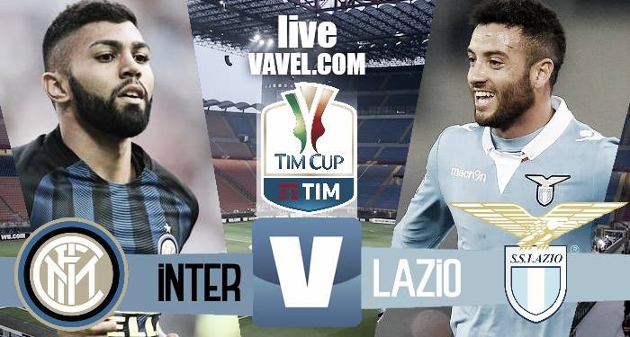 Inter - Lazio in Coppa Italia 2016/17 - Anderson, Biglia (R), Brozovic!(1-2)