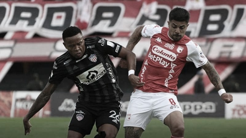 Previa Junior de Barranquilla vs Independiente Santa Fe: nuevo duelo entre 'tiburones' y 'leones'