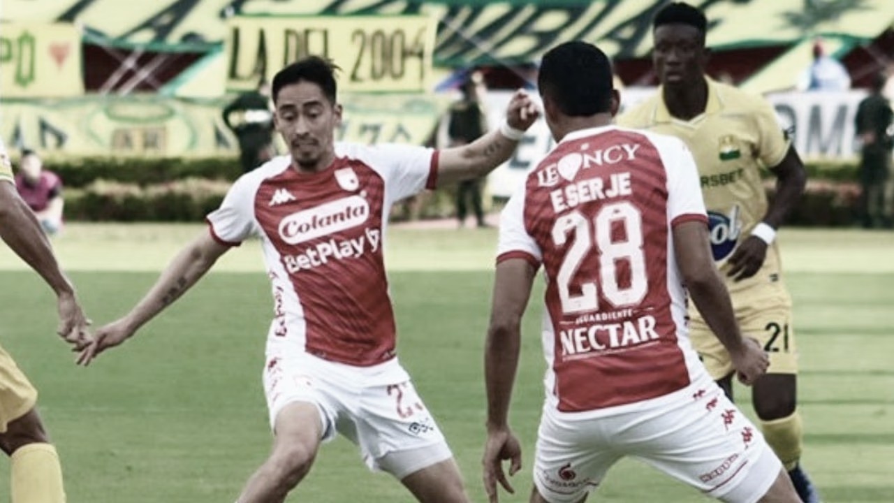 Independiente Santa Fe logró un empate en Bucaramanga