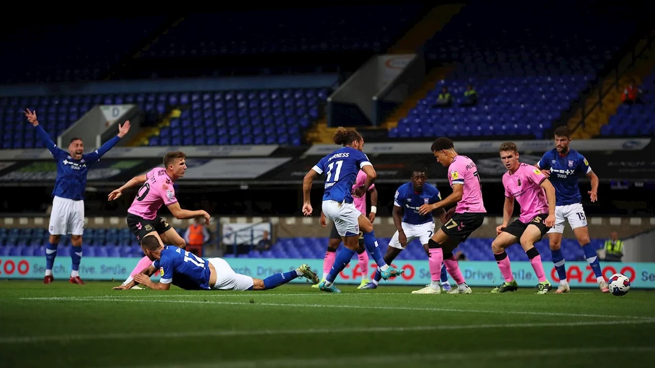 Ipswich 6-0 Northampton: Blues breeze past Cobblers on comfortable night