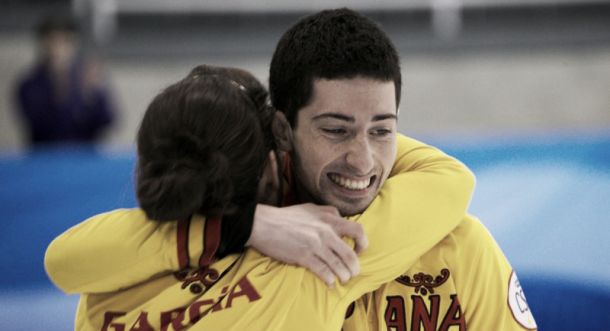 Bronce pionero de Irantzu García y Sergio Vez en el Mundial de Dobles Mixto de curling