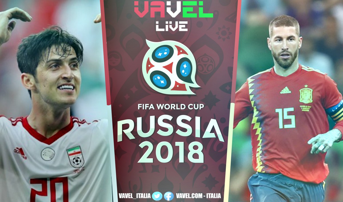 Terminata Iran - Spagna, LIVE Mondiali Russia 2018 (0-1): Alla Roja basta il gol sporco di Costa