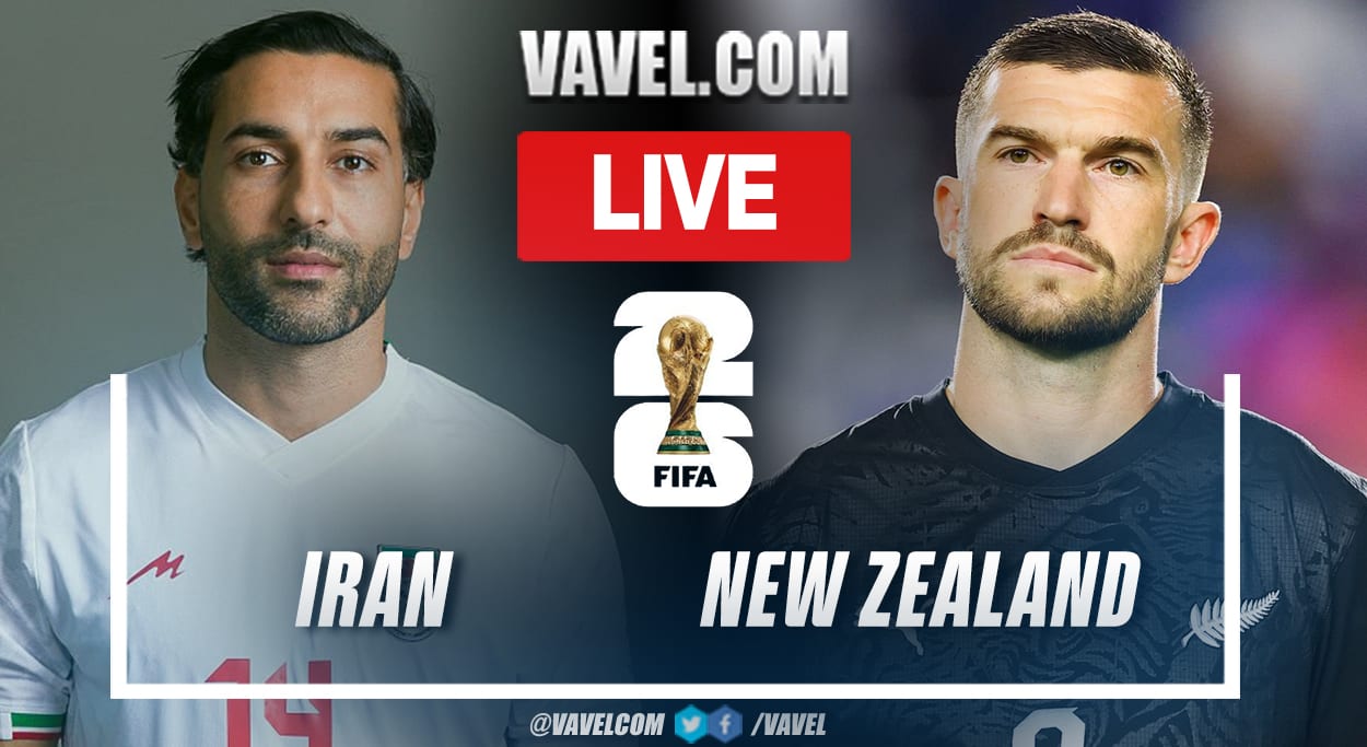 Iran vs New Zealand LIVE Score Updates in 2026 FIFA World Cup Match
