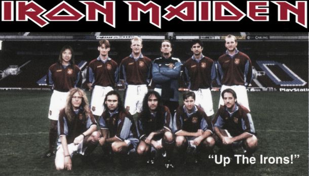 Iron Maiden, los sonidos metálicos del fútbol