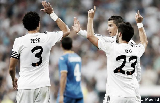 El Real Madrid viste de victoria los errores del Getafe
