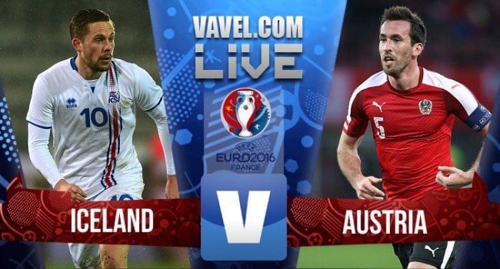 Live Islanda - Austria, Euro 2016  (2-1): Bodvarsson, Schopf, Traustason per la qualificazione