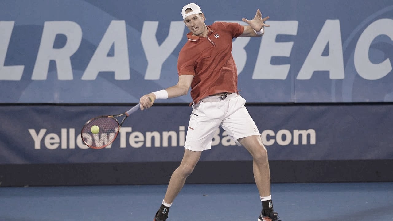 Monteiro faz partida equilibrada, mas cai para Isner em Delray Beach Monteiro faz partida equilibrada, mas cai para Isner em Delray Beach
