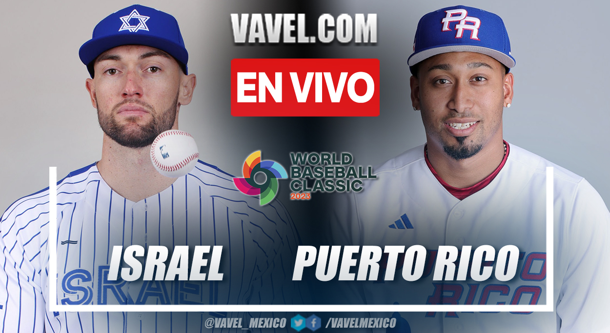 Resumen y carreras: Israel 0-10 Puerto Rico en el Clásico Mundial de Béisbol 2023