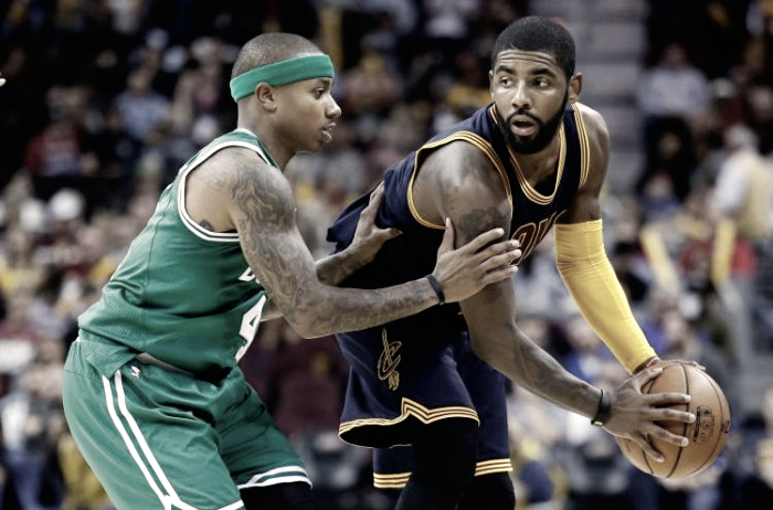 Cleveland Cavaliers trade Kyrie Irving to the Boston Celtics in a package that involves Isaiah Thomas