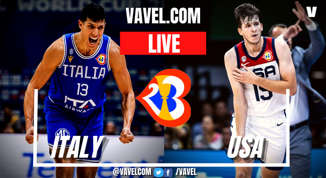 Italy vs USA LIVE: Team USA win and reach the semi-finals - FIBA World Cup  2023