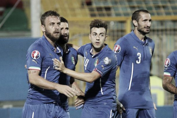 Italia, altro 1-0: rigore di De Rossi e vittoria con la Bulgaria Italia, altro 1-0: rigore di De Rossi e vittoria con la Bulgaria