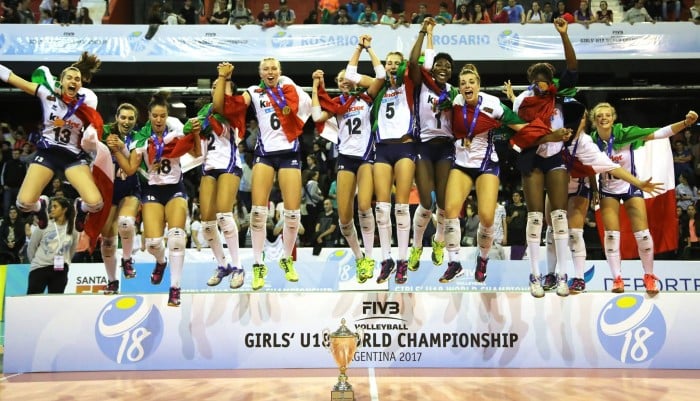 Volley, Under 18: Italia campeón del mundo!