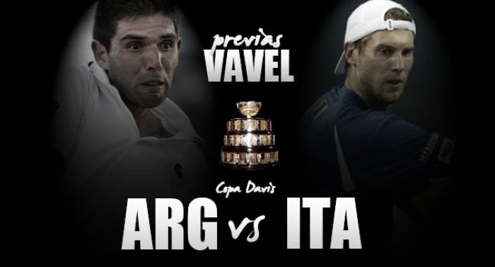 Copa Davis 2016. Italia - Argentina: un duelo 100% arcilla en busca de las semifinales