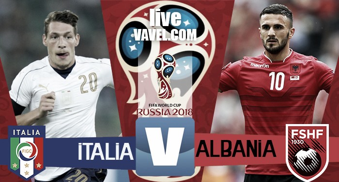 Terminata Italia - Albania in Qualificazioni Russia 2018. 2-0 firmato De Rossi e Immobile