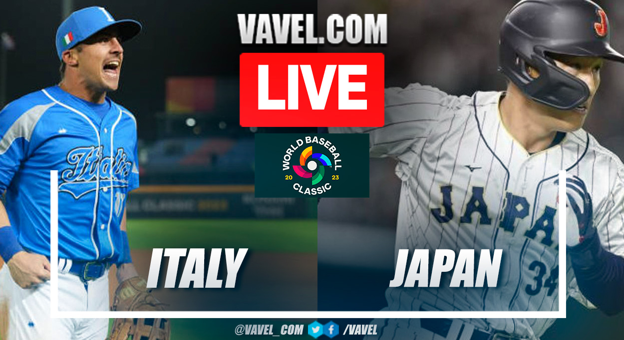 Summary and runs of Italy 3-9 Japan in World Baseball Classic