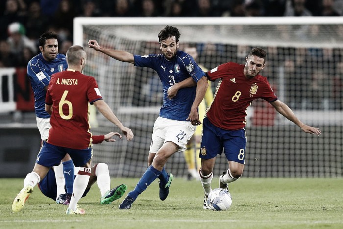 Euro Qualificazioni Russia 2018, la situazione nel gruppo G – Italia e Spagna, duello a distanza