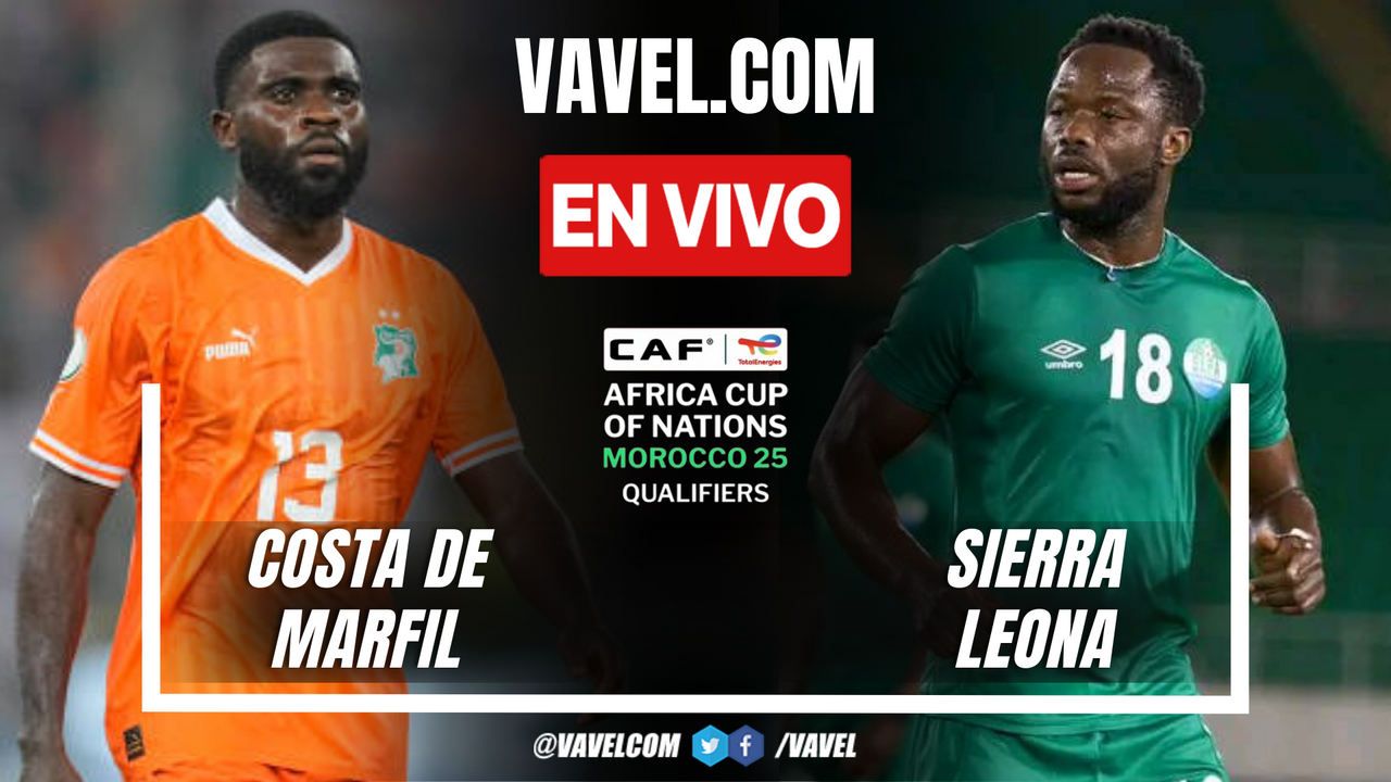 Costa de Marfil vs Sierra Leona EN VIVO, ¿cómo ver transmisión TV online en Eliminatorias Copa Africana? | 11 Octubre 2024