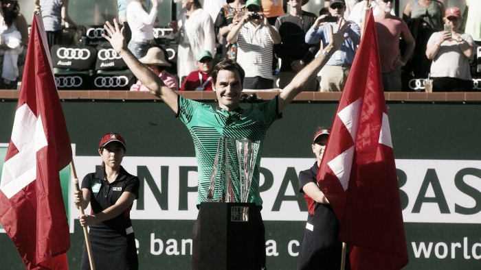 Indian Wells: Federer vuela alto Indian Wells: Federer vuela alto