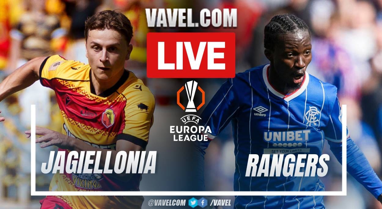 Jagiellonia vs Rangers LIVE Score Updates in UEFA Europa League Match