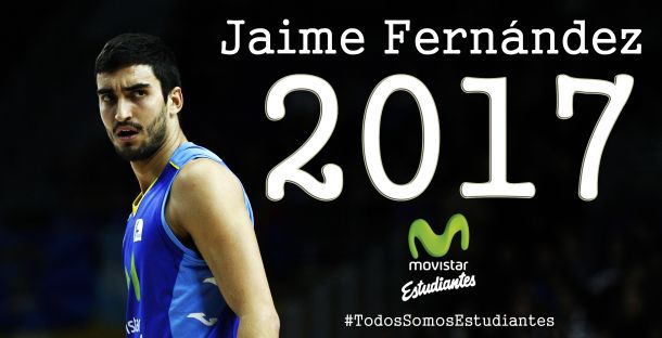 Jaime Fernández: colegial hasta 2017