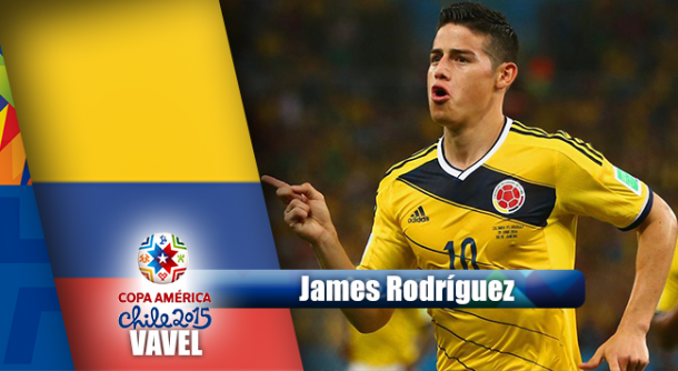 Camino a Chile 2015: James Rodríguez Camino a Chile 2015: James Rodríguez