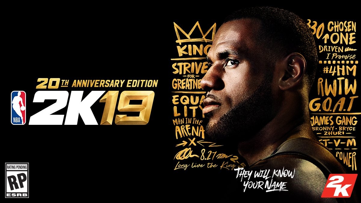James será la portada de NBA2K19 James será la portada de NBA2K19