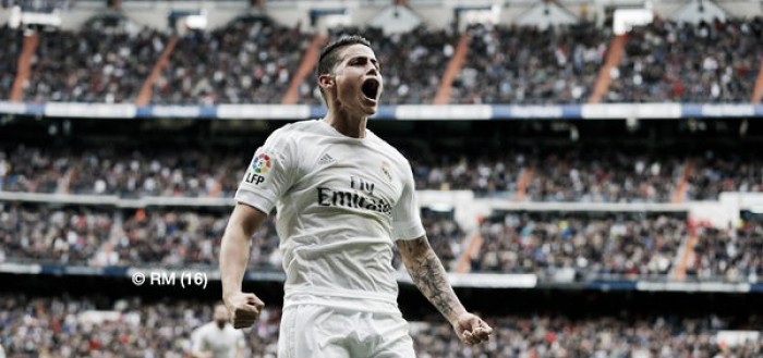 James Rodríguez volvió a marcar gol con el Real Madrid