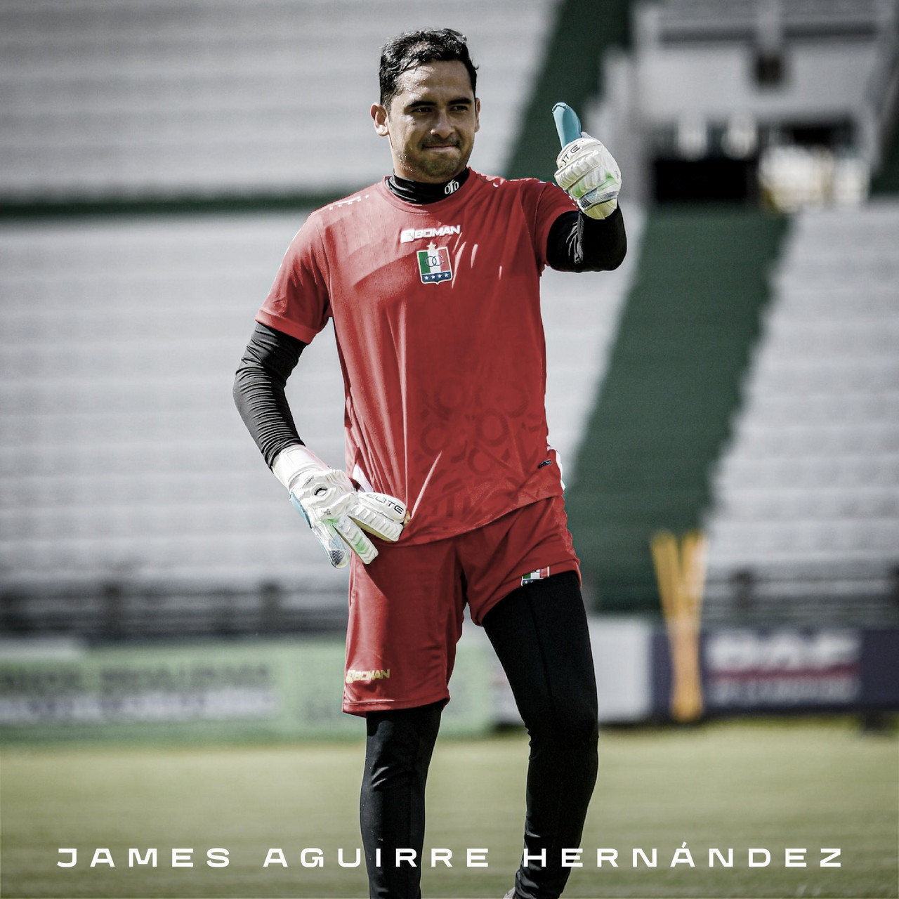 James Aguirre, el cerrojo del Once Caldas contra el Deportivo Cali 