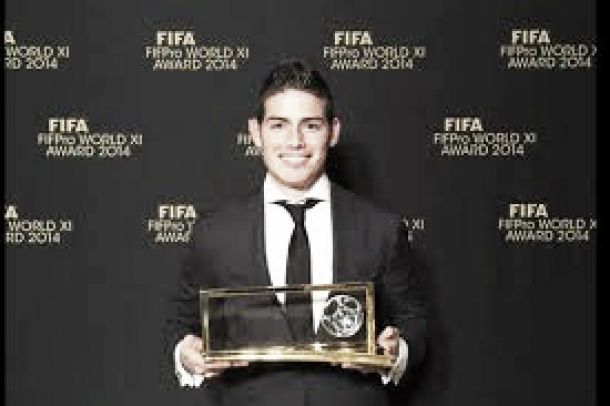 James Rodríguez: "Estoy feliz por llevarme el mejor gol" James Rodríguez: "Estoy feliz por llevarme el mejor gol"