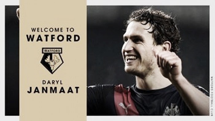 Hornets complete Janmaat signing