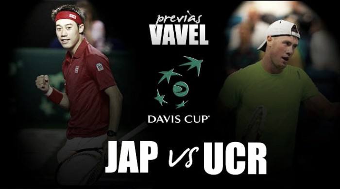Copa Davis 2016. Japón - Ucrania: aplastante favoritismo samurai