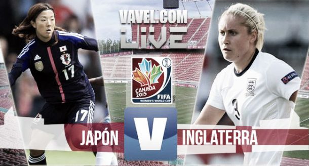 Resultado Japón - Inglaterra en el Mundial de Canadá 2015 (2-1)