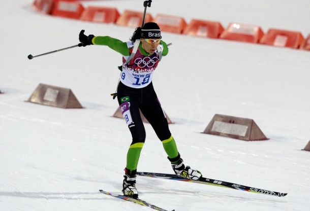 Na estreia brasileira em Sochi, Jaque Mourão fica em 77º no biatlo; eslovaca ganha o ouro Na estreia brasileira em Sochi, Jaque Mourão fica em 77º no biatlo; eslovaca ganha o ouro