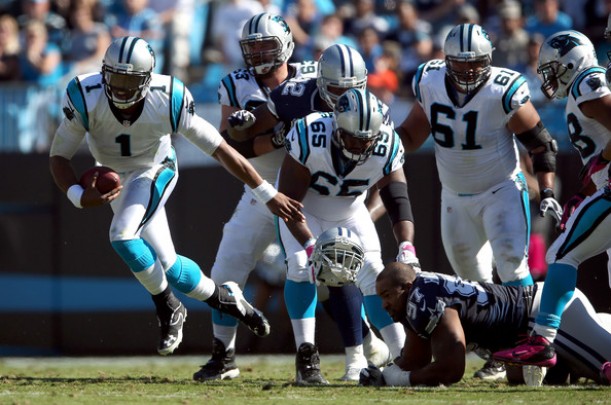 Score Carolina Panthers 33-14 Dallas Cowboys in NFL 2015 