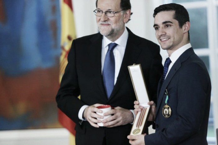 Medalla de oro al Mérito Deportivo para Javier Fernández