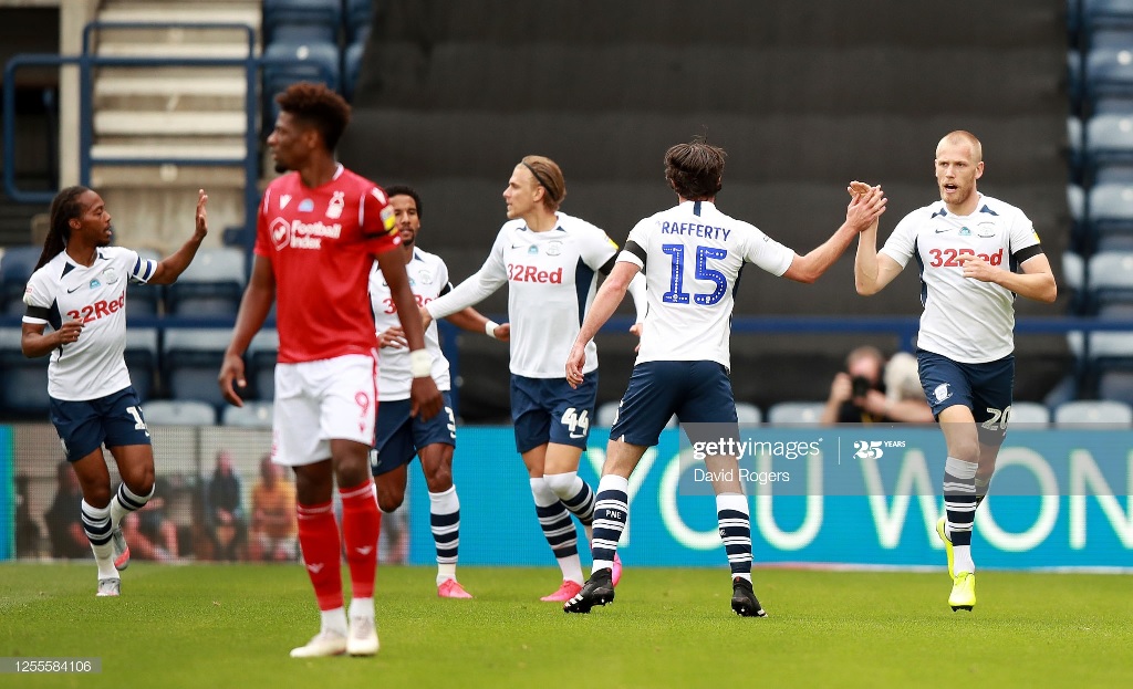 Preston North End 1-1 Nottingham Forest: North End close gap on play-off places with draw against Forest