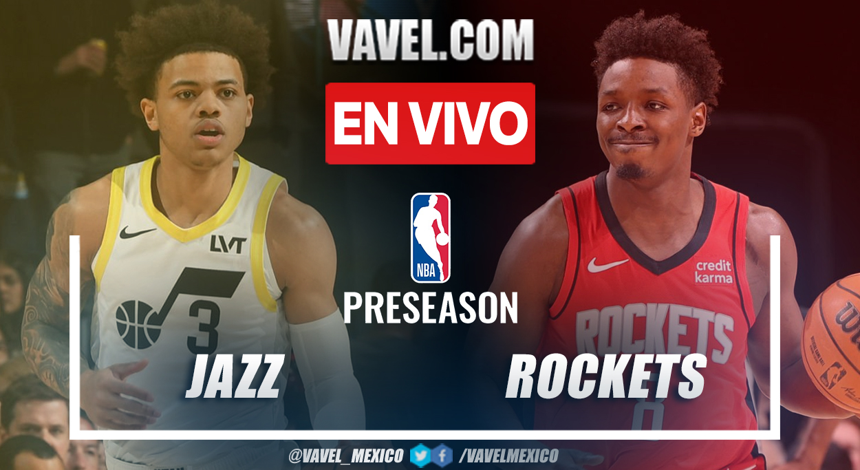 Resumen y puntos del Utah Jazz 122-113 Houston Rockets en la NBA | 7 Octubre 2024