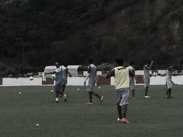 No último treino antes da volta da Série B, Sidney Moraes define time titular do Náutico No último treino antes da volta da Série B, Sidney Moraes define time titular do Náutico